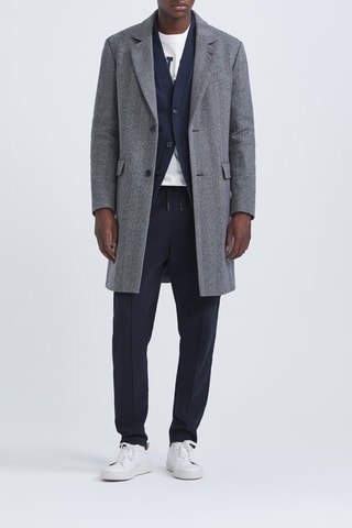 Calças de lã - Cinzento