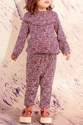 Calções de treino reversíveis - Bordô e azul-marinho - IKKS Júnior