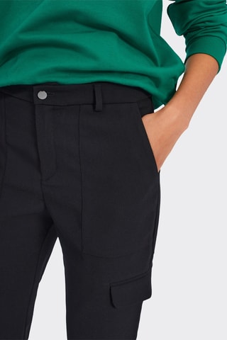 Calças cargo - Preto