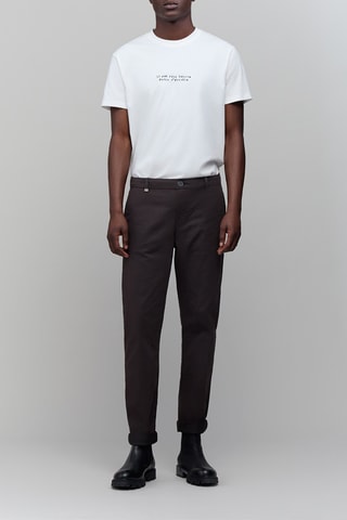 Calças chino - Castanho-escuro - IKKS