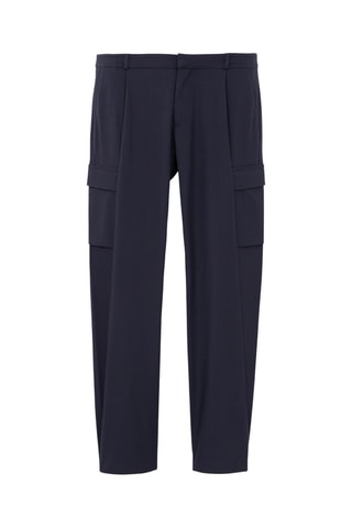 Calças cargo - Azul-marinho - IKKS