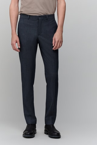 Calças chino - Azul-marinho - IKKS