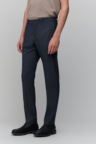 Calças chino - Azul-marinho - IKKS