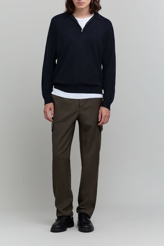 Calças cargo - Caqui - IKKS