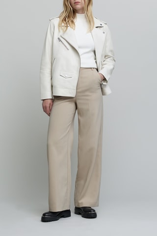Calças wide legs - Bege - IKKS