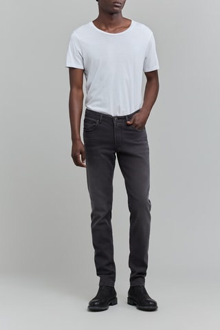 Calças de ganga slim - Cinzento-escuro - IKKS