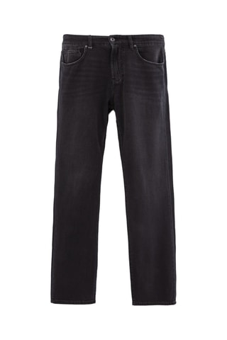 Calças de ganga regular - Preto - IKKS