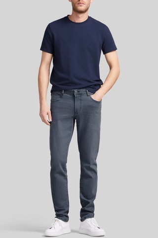 Calças de ganga slim - Azul-escuro - IKKS