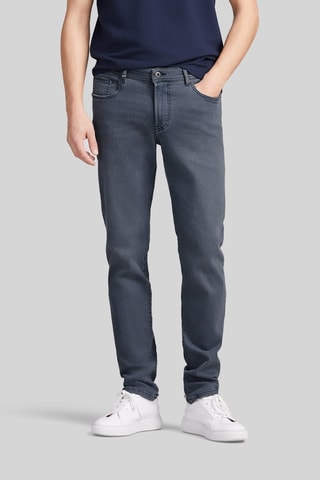 Calças de ganga slim - Azul-escuro - IKKS