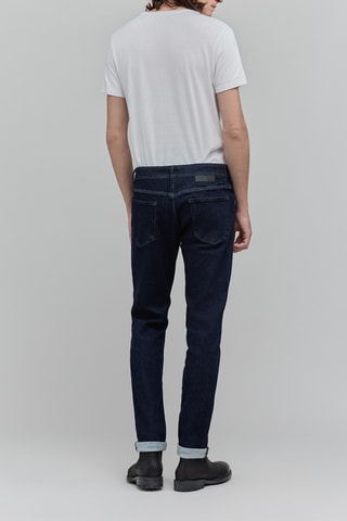 Calças de ganga slim - Azul-marinho - IKKS