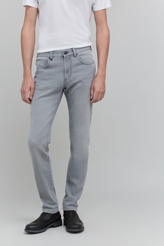 Calças de ganga slim - Cinzento-claro - IKKS