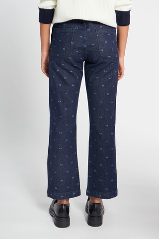 Calças de ganga flare - Azul - I.Code