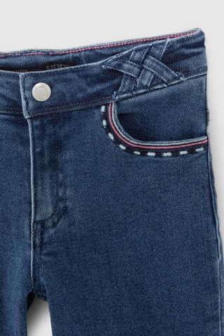 Calças de ganga mom - Azul - IKKS