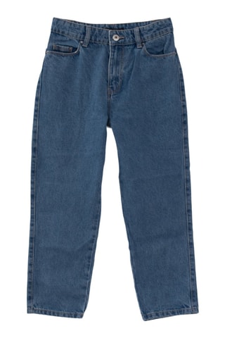 Calças de ganga em algodão biológico - Azul - IKKS Junior