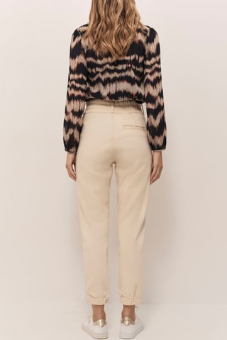 Calças de ganga 7/8 - Cru