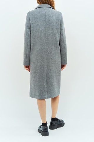 Sobretudo de lã - Cinzento - One Step