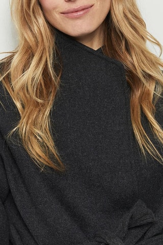 Sobretudo em lã - Cinzento