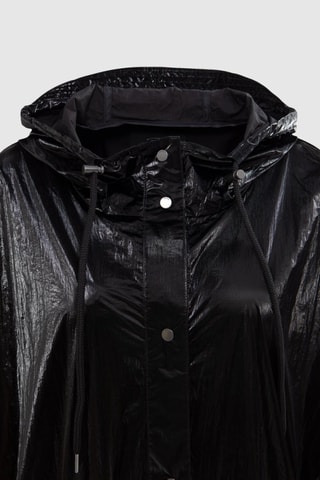 Parca com capuz - Preto - IKKS