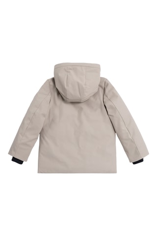 Parca com capuz - Bege