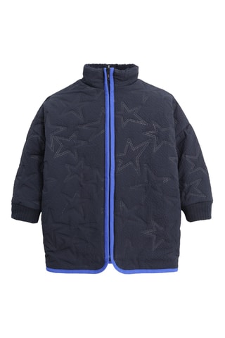 Sobretudo reversível - Azul-marinho