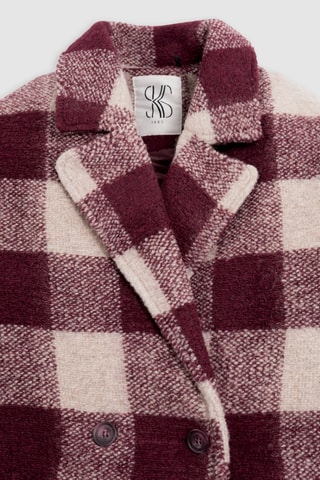 Sobretudo - Bordô e bege