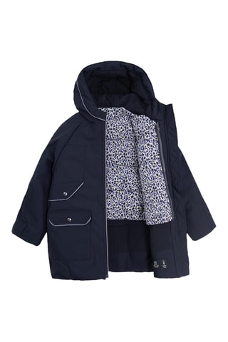 Parca 2 em 1 - Azul-marinho