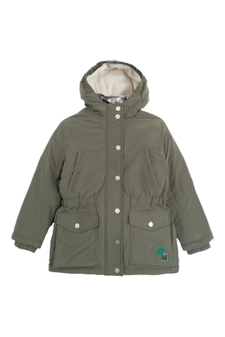 Parca 2 em 1 - Caqui e prateado