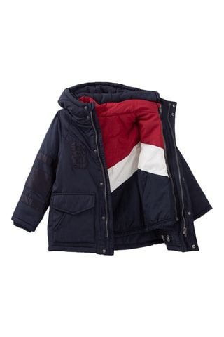 Blusão com capuz - Azul - IKKS