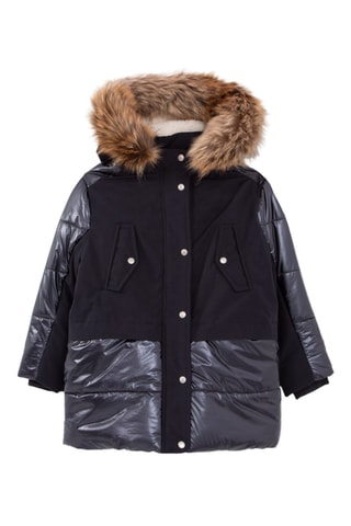 Blusão com capuz - Azul-marinho - IKKS