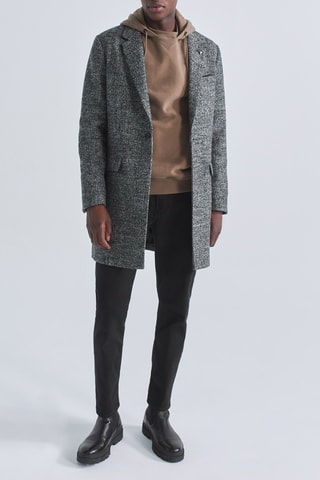 Sobretudo - Antracite mesclado - IKKS
