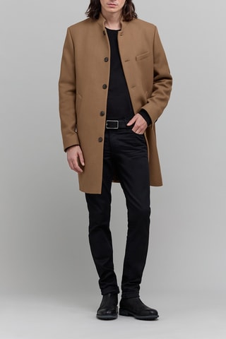 Sobretudo de lã - Bege - IKKS