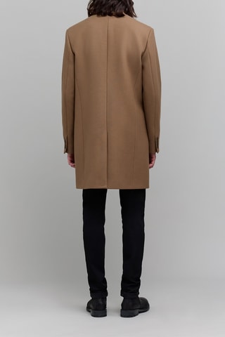 Sobretudo de lã - Bege - IKKS