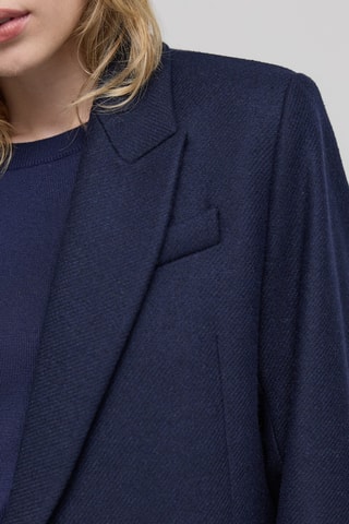 Casaco de marinheiro em lã - Azul-marinho - IKKS