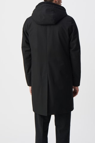 Parca com capuz - Preto - IKKS