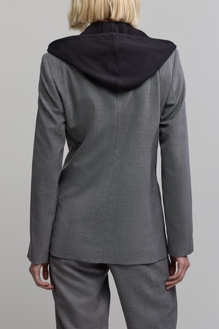 Casaco com capuz - Cinzento - IKKS