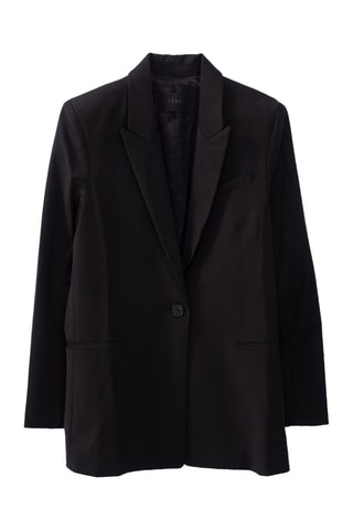 Casaco em lã - Preto