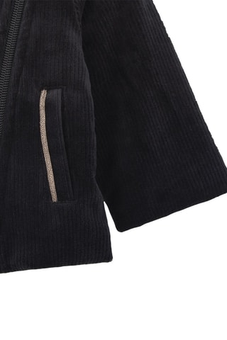 Casaco em veludo - Preto - IKKS Júnior