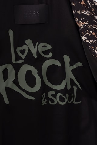 Casaco - Preto e bege