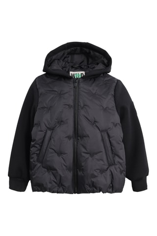 Casaco com capuz - Preto