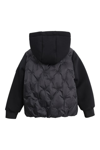 Casaco com capuz - Preto