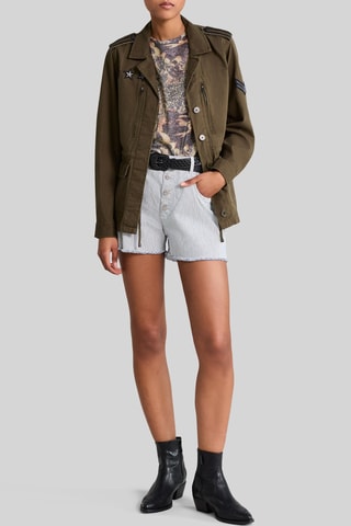 Casaco saariano - Verde-escuro