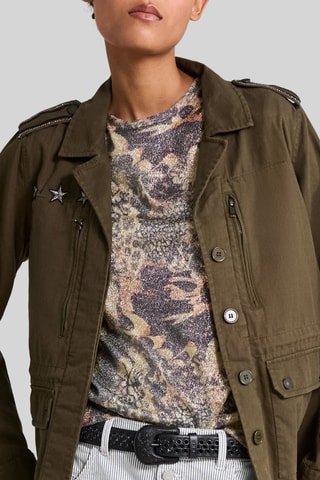 Casaco saariano - Verde-escuro