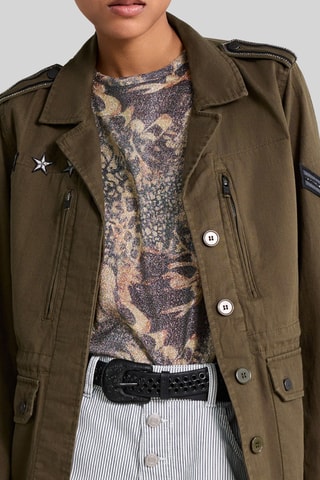 Casaco saariano - Verde-escuro