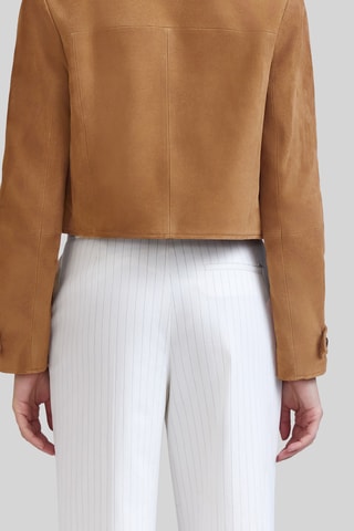 Casaco em couro - Camel - IKKS