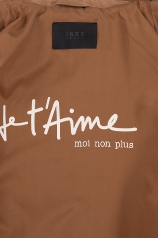 Casaco em couro - Camel - IKKS