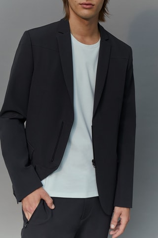 Casaco de fato - Preto