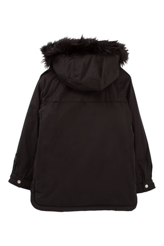 Parca com capuz - Preto - IKKS Júnior