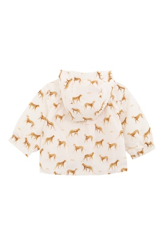 Corta-vento com capuz - Cru - IKKS