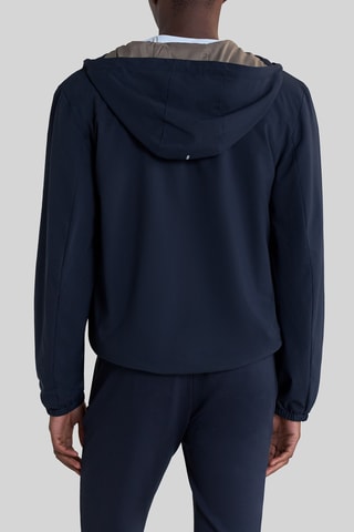 Casaco com capuz - Azul-marinho