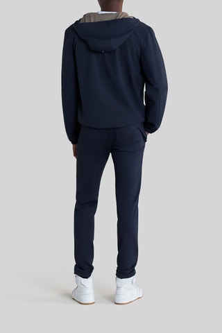 Casaco com capuz - Azul-marinho